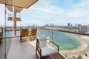 Full Sea View - 2BR w maid's room in Tiara Residence, Palm Jumeirah - Allsopp & Allsopp